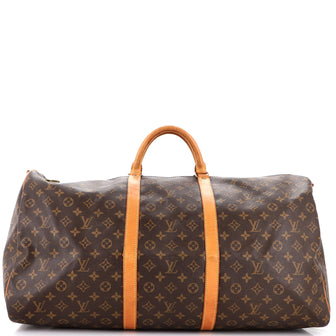Louis Vuitton Keepall Bandouliere Bag Monogram Canvas 60