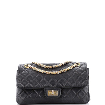 Chanel Reissue 2.55 Double Compartment Flap Bag Quilted Aged Calfskin 225