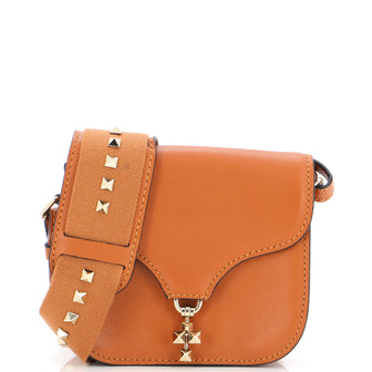 Valentino Garavani Band Rockstud Crossbody Bag Leather Small