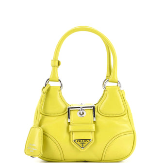 Prada Re-Edition 2002 Moon Handle Bag Padded Nappa Leather