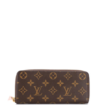 Louis Vuitton Clemence Wallet Monogram Canvas