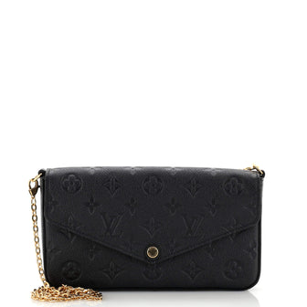 Louis Vuitton Felicie Pochette Monogram Empreinte Leather