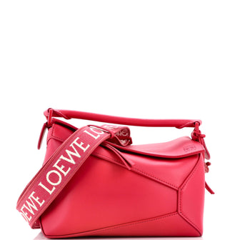 Loewe Monochrome Puzzle Edge Bag Leather Small
