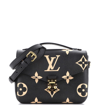 Louis Vuitton Pochette Metis Bicolor Monogram Empreinte Giant
