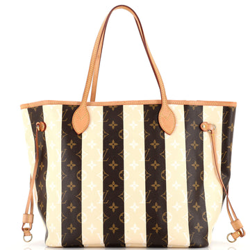 Louis Vuitton Neverfull Tote Limited Edition Monogram Rayures MM