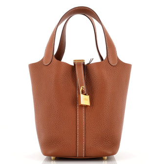 Hermes Picotin Lock Bag Clemence TPM