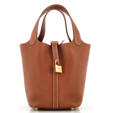 Hermes Picotin Lock Bag Clemence TPM