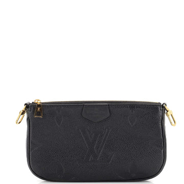 Louis Vuitton Multi Pochette Accessoires Pouch Monogram Empreinte Giant Small