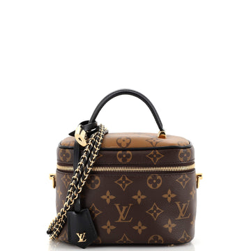 Louis Vuitton Vanity Handbag Reverse Monogram Canvas PM