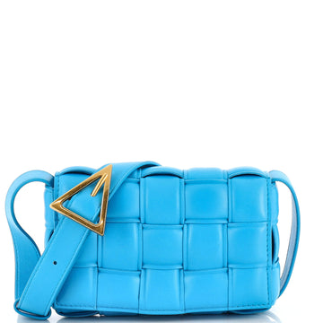 Bottega Veneta Cassette Crossbody Bag Padded Maxi Intrecciato Leather Small