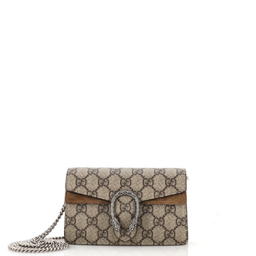 Gucci Dionysus Bag GG Coated Canvas Super Mini