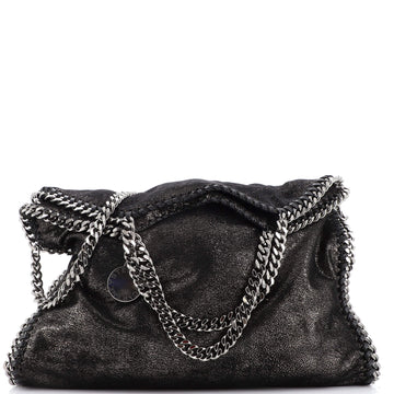 Stella McCartney Falabella Fold Over Bag Shaggy Deer