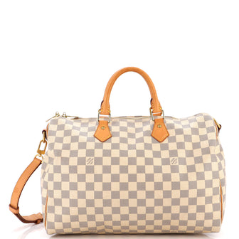 Louis Vuitton Speedy Bandouliere Bag Damier 35