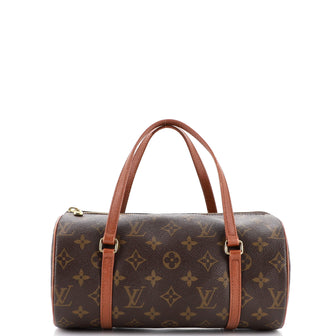 Louis Vuitton Papillon Handbag Monogram Canvas 26
