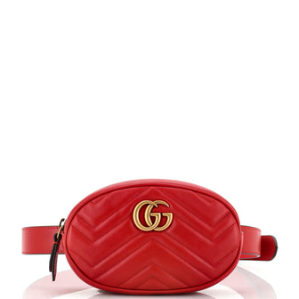 Gucci GG Marmont Belt Bag Matelasse Leather