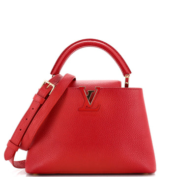 Louis Vuitton Capucines Bag Leather BB