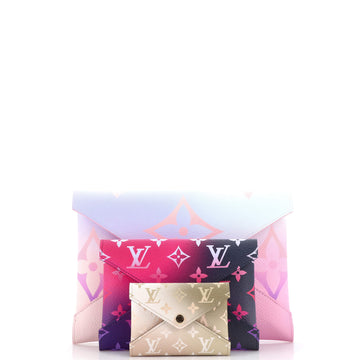 Louis Vuitton Kirigami Pochette Set Spring in the City Monogram Giant Canvas