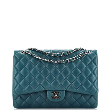 Chanel Classic Single Flap Bag Quilted Lambskin Maxi