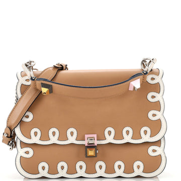 Fendi Swirl Kan I Bag Leather Medium