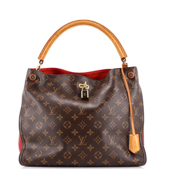 Louis Vuitton Gaia Handbag Monogram Canvas