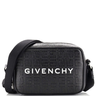 Givenchy G-Essentials Camera Bag 4G Coated Canvas Small
