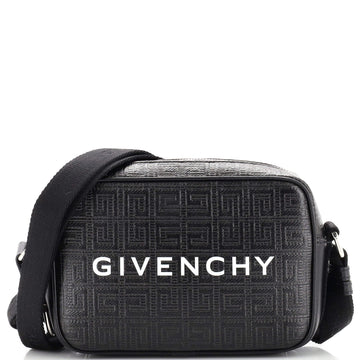 Givenchy G-Essentials Camera Bag 4G Coated Canvas Small