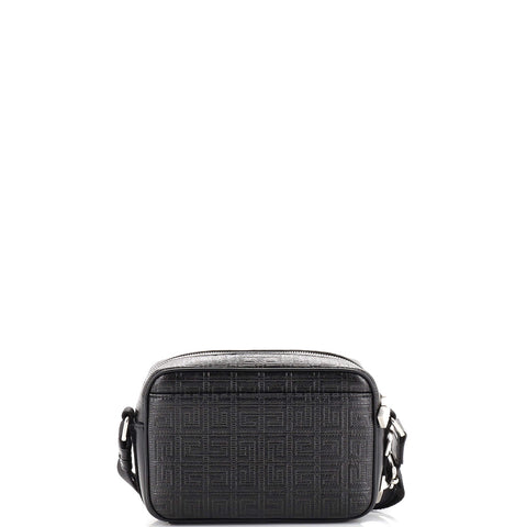 Givenchy G-Essentials Camera Bag 4G Coated Canvas Small Black 2125791