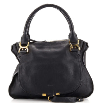 Chloe Marcie Satchel Leather Medium