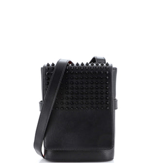 Christian Louboutin Loubilab Crossbody Bag Spiked Leather