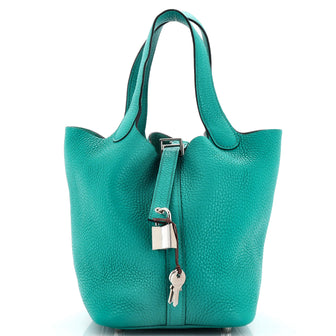 Hermes Picotin Lock Bag Clemence PM