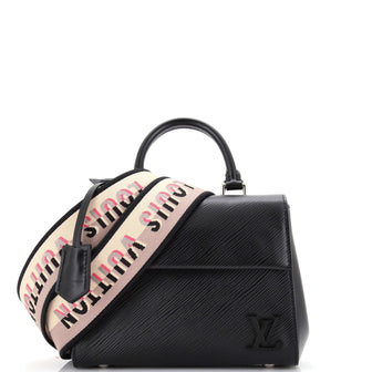 Louis Vuitton Cluny Top Handle Bag Epi Leather Mini