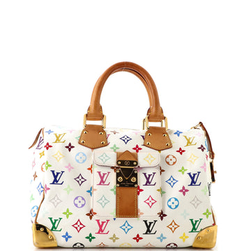 Louis Vuitton Speedy Handbag Monogram Multicolor 30
