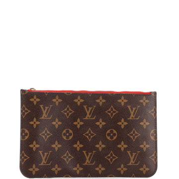 Louis Vuitton Neverfull Pochette Monogram Canvas Large