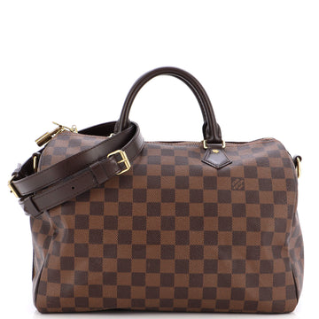 Louis Vuitton Speedy Bandouliere Bag Damier 30