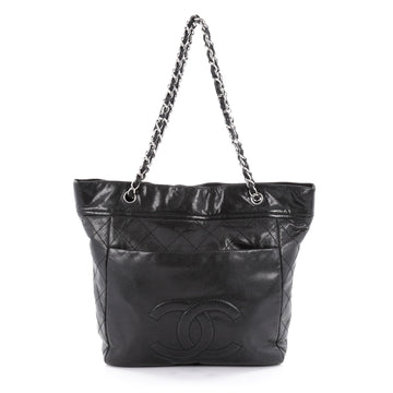 Chanel Timeless Pocket Tote Soft Caviar Medium Black