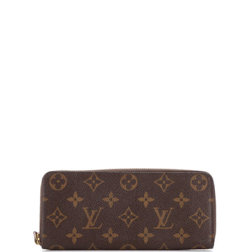 Louis Vuitton Clemence Wallet Monogram Canvas