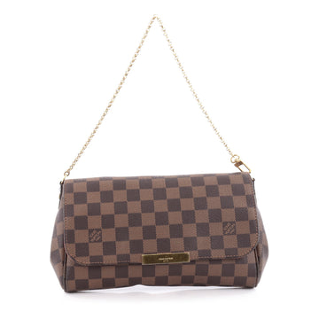 Louis Vuitton Favorite Handbag Damier MM Brown 2128501