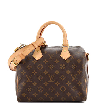 Louis Vuitton Speedy Bandouliere Bag Monogram Canvas 25