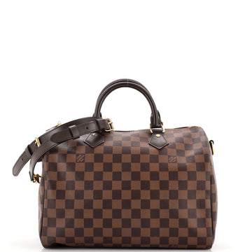 Louis Vuitton Speedy Bandouliere Bag Damier 30
