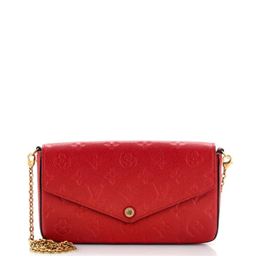 Louis Vuitton Felicie Pochette Monogram Empreinte Leather