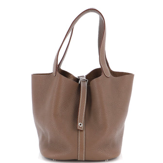 Hermes Picotin Lock Bag Clemence MM