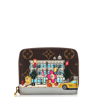 Louis Vuitton Zippy Coin Purse Limited Edition Vivienne Xmas Monogram Canvas