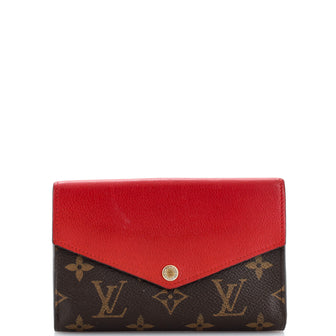 Louis Vuitton Pallas Compact Wallet Monogram Canvas and Calfskin