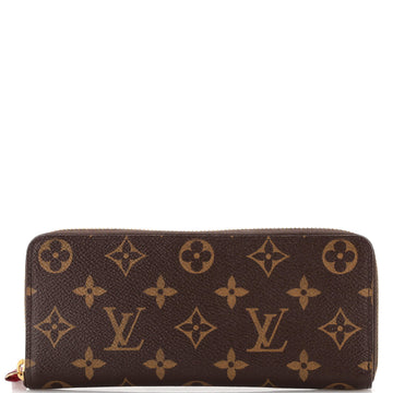 Louis Vuitton Clemence Wallet Monogram Canvas