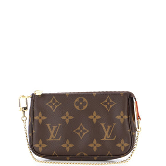 Louis Vuitton Pochette Accessoires Monogram Canvas Mini
