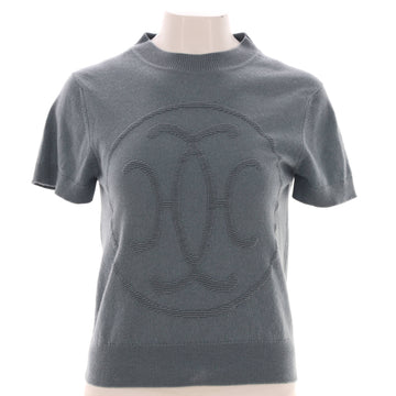 Hermes Women's H Lift Short Sleeve Sweater Cashmere
