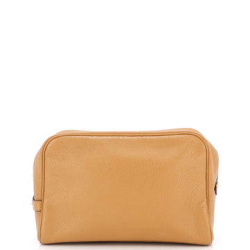 Hermes Victoria Toiletry Pouch Leather GM