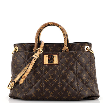 Louis Vuitton Exotique Handbag Monogram Etoile GM