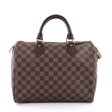 Louis Vuitton Speedy Handbag Damier 30 Brown 2130901