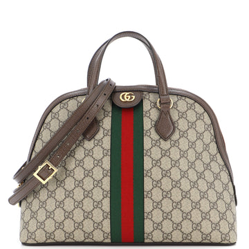 Gucci Ophidia Dome Top Handle Bag GG Coated Canvas Medium